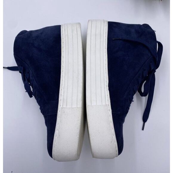 Kenneth Cole NY Janette Blue White Platforms Y2K , Women's Sz 7.5 - Picture 8 of 12